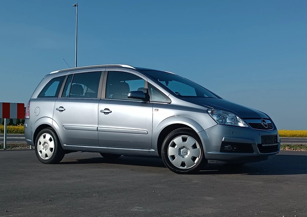 Opel Zafira cena 14500 przebieg: 171400, rok produkcji 2007 z Lubraniec małe 191